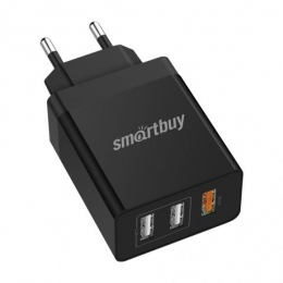Превью Зарядное устройство сетевое SmartBuy FLASH, 3 USB