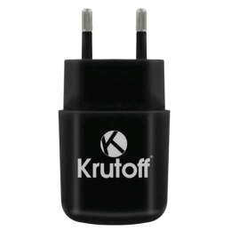 Зарядное устройство сетевое Krutoff CH-02, 1 USB, 2.1A - превью №4