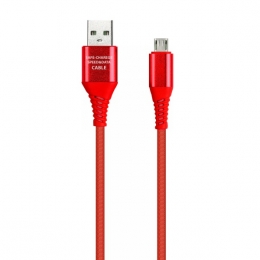 Кабель Smartbuy USB - micro USB, резиновая оплетка, 1 метр - превью №4