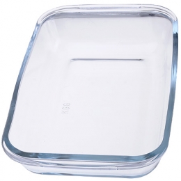 Посуда для СВЧ LR-20673 2,9л прямоугольная стекло (6) - превью №2