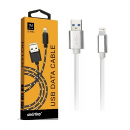 Превью Кабель Smartbuy USB - 8-pin для Apple, нейлон 1м