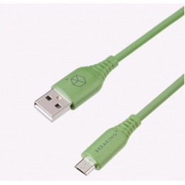 Кабель Breaking Silicone USB-Micro USB 1м 2.4A - превью №4