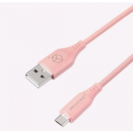 Кабель Breaking Silicone USB-Micro USB 1м 2.4A - превью №5