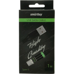Превью Кабель Smartbuy USB 2.0 - USB TYPE C, магнитный 1м 2А