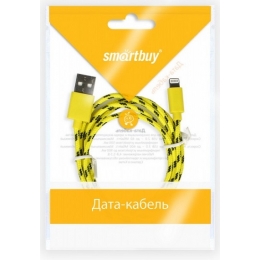 Превью Кабель Smartbuy USB - 8-pin для Apple, нейлон 1,2м