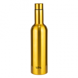 Термос LR04-14 750мл золото бутылка двойные стенки - превью №2