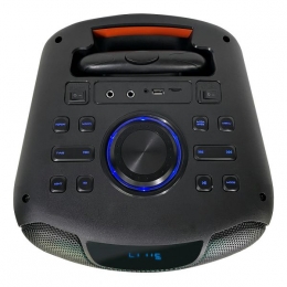 Колонка портативная Bluetooth SmartBuy W1 100Вт 2 беспроводн. микрофона - превью №4