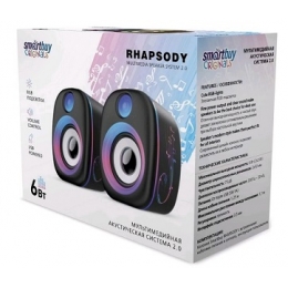 Колонки мультимедийные SmartBuy Rhapsody, Bluetooth, мощность 6Вт - превью №2