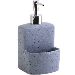 Дозатор для мыла МВ-30604 380мл с губкой, керамика (24) - превью №2