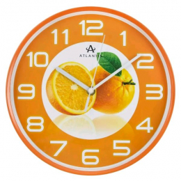 Превью Часы TLD-35080E Atlantis оранж кругл 24,8 см (10)