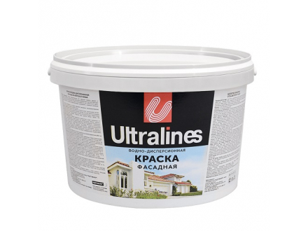 Краска ВД-АК Радуга Ultralines фасадная 3 кг (4)