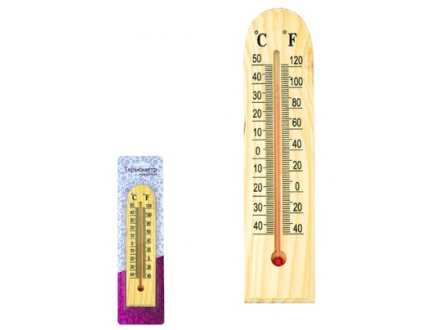 Термометр деревянный Классик С1102 - фото №2