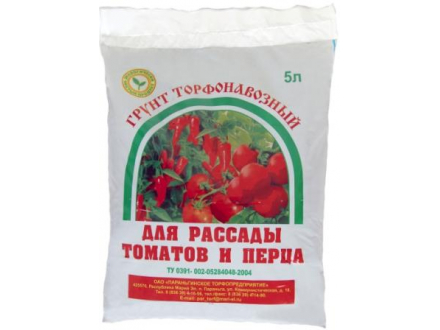 Грунт для томатов и перца 5л (6) (341)