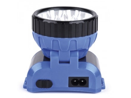 Фонарь-SMARTBUY налобный 7 LED синий аккумуляторный - фото №2