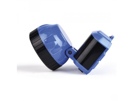Фонарь-SMARTBUY налобный 7 LED синий аккумуляторный - фото №3