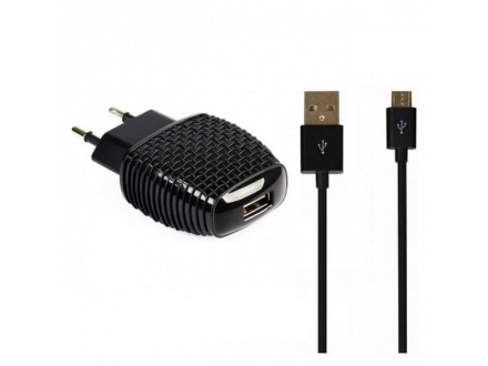 Зарядное устройство сетевое SmartBuy NOVA MKll, 2.1А, 1 USB+кабель