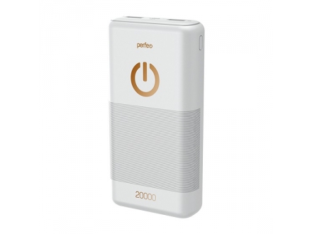 Внешний аккумулятор Perfeo 20000 mah + Micro usb - фото №3