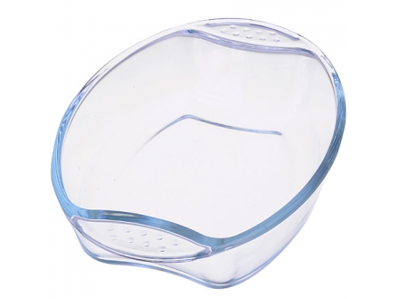 Посуда для СВЧ LR-20666 3,9л жаровня овальная стекло (6) - фото №2