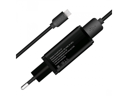 Зарядное устройство сетевое Krutoff CH-07M, 2 USB, 2.4A + кабель micro USB - фото №7