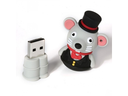 Флеш накопитель 32GB Smart Buy Wild series Мышка - фото №4