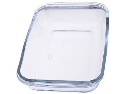 Посуда для СВЧ LR-20674 2,2л прямоугольная стекло (6) - фото №2