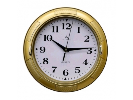 Часы TLD-6356 Atlantis золото 250x250x35мм (20)