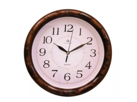 Часы TLD-6765E Atlantis коричневый 300x300x40 мм (20)