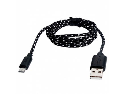 Кабель Smartbuy USB - micro USB, нейлонов. 1.2м