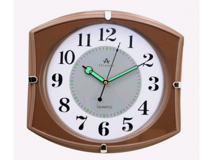 Часы TLD-6579А Atlantis коричнев.300x280x40мм (20)
