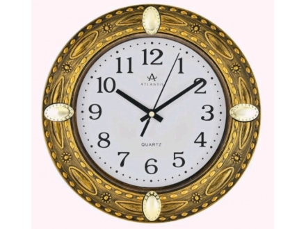 Часы 689 Atlantis античное золото 240x240x40мм (30)