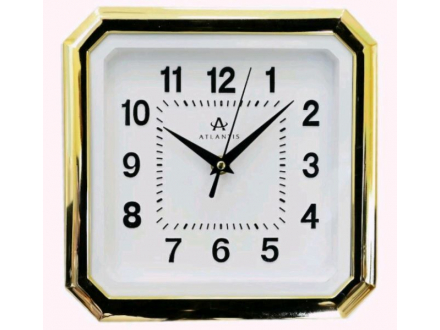 Часы TLD-6456 Atlantis белый циферблат 229x229x41мм (40)