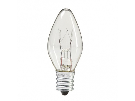 Лампочка накаливания Е12 12Вт для ночников и светильников