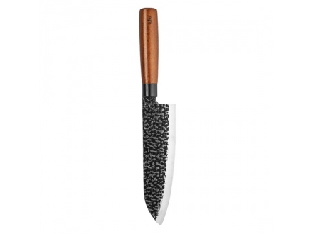 Набор ножей 3шт. LR05-12 (универсальный нож 12,7см + нож сантоку 18см + ножницы кухонные) - фото №2