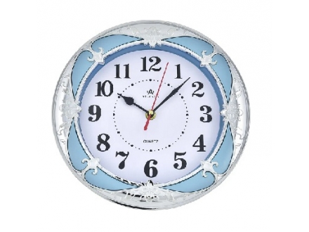 Часы TLD-35092 Atlantis голубой 255x255x50мм (20)