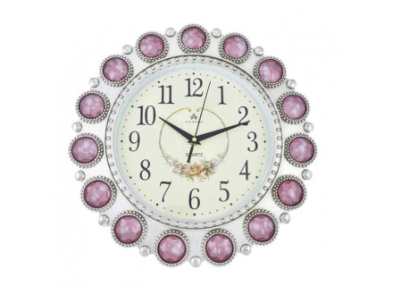 Часы TLD-6999Е Atlantis розовые украшения 350x350x44мм (10)