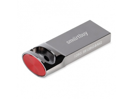 Флеш накопитель 128GB USB 3.0 SmartBuy M2 Metal - фото №2