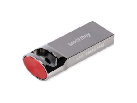 Флеш накопитель 64GB USB 3.0 SmartBuy M2 Metal 100 MB/s - фото №2