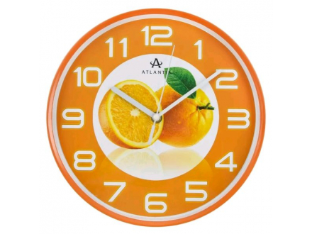 Часы TLD-35080E Atlantis оранж кругл 24,8 см (10)