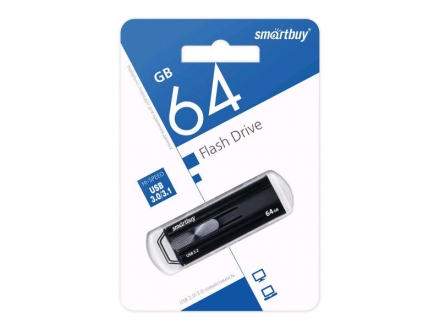 Флеш накопитель 64GB USB 3.0 SmartBuy Iron-2 Metal