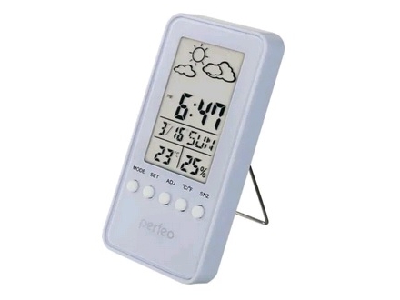 Часы-метеостанция Perfeo Angle/Window время, температура, влажность, дата - фото №2
