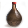 Бутыль винная 5л (53мм) с крышк Дамижана Дымчатая артикул 