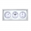 Часы TLD-9041В Atlantis 3в1 (часы, термометр, гигрометр) серебро 270x125x54мм (20)