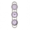 Часы TLD-9042 Atlantis 3в1 (часы, термометр, гигрометр) серебро 390x100x47мм (40)