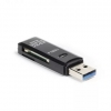 Картридер Smartbuy, USB 3.0 - SD/MicroSD